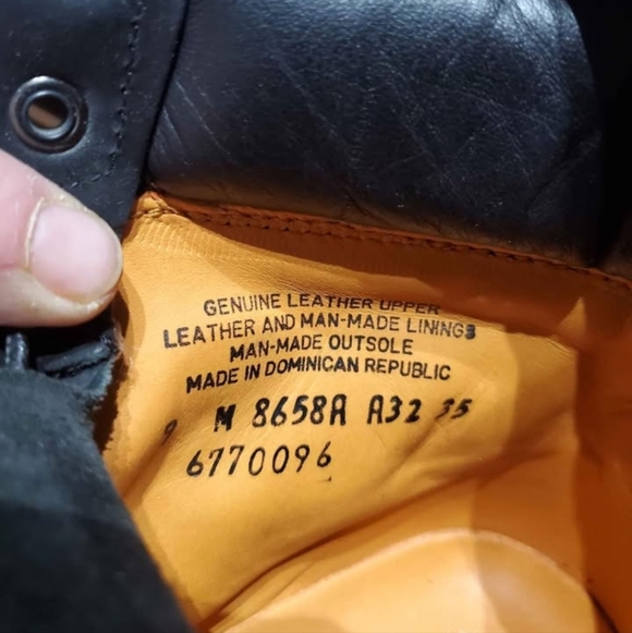 TIMBERLAND- BLACK NUBUCK LEATHER BOOTS - Picture 6 of 7